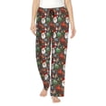 thumbnail image 1 of Disketp Merry Christmas for Women's Pajama Pants - Ultra Soft Fleece Sleep and Lounge Pants (Size: S-3XL)-XX-Large, 1 of 6