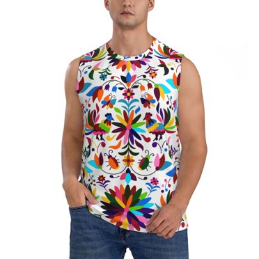 Colortone Men's Eternity Tie-Dye Tank Top – 90s Style Sleeveless T-Shirt (S-3XL) – Made In USA
