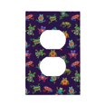 thumbnail image 1 of Disketp Mexican Frogs Decorator Light Switch or Receptacle Outlet Wall Plate Decorator Wall Plate Child Safe Outlet Cover-Style S, 1 of 6