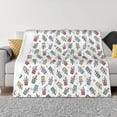 thumbnail image 1 of Disketp Milk Tea2 Flannel Blankets - Thick and Warm Blanket for Winter, Soft Fuzzy Plush King Blanket for All Seasons80"x60", 1 of 6