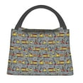 thumbnail image 1 of Disketp Modern Excavator Insulated Bags, Insulated Cooler Bag Totes for Lunch Beach Camping, 1 of 6