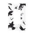thumbnail image 1 of Disketp Monochrome Flying Ravens Decorator Light Switch or Receptacle Outlet Wall Plate Decorator Wall Plate Child Safe Outlet Cover-Style U, 1 of 6