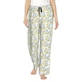 thumbnail image 1 of Disketp Moon And Rabbit for Women's Pajama Pants - Ultra Soft Fleece Sleep and Lounge Pants (Size: S-3XL)-Medium, 1 of 6