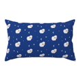 thumbnail image 1 of Disketp Moon Lamb Pillowcase, Queen Size Pillow Cases for Bedroom,Office,Sofa, Pillow Cover with Envelope Closure - 20x36in, 1 of 7