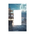thumbnail image 1 of Disketp Moonlit Sea Sailboat Decorative Light Switch or Outlet Wall Plate with Safety Cover-Style U, 1 of 6