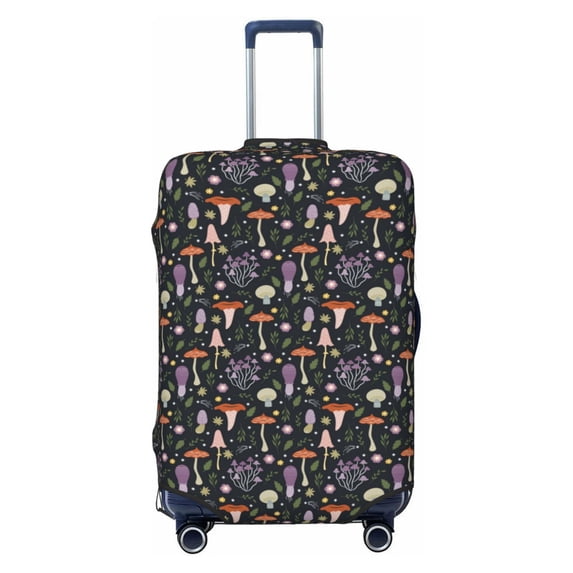 Disketp Mushroom Elastic Travel Luggage Cover Travel Suitcase Protective Cover For Trunk Case Apply To 18''-32'' Suitcase Cover-X-Large
