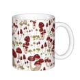 thumbnail image 1 of Disketp Mushroom Large Coffee Mug with Handle Tea Cup Novelty Coffee Cup for Men Women Office Work, 1 of 6