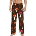 thumbnail image 1 of Disketp Mushroom Men'S Pajama Pants - Ultra Soft Fleece Sleep And Lounge Pants (Size: S-Xxl), 1 of 9