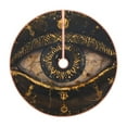 thumbnail image 1 of Disketp Mystical Golden Eye Christmas Tree Skirt, Christmas Tree Decorations, Christmas Decor, Tree Mat Decoration(30-48IN)-36", 1 of 6