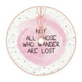thumbnail image 1 of Disketp Not All Those Who Wander Are Lost Christmas Tree Skirt, Christmas Tree Decorations, Christmas Decor, Tree Mat Decoration(30-48IN)-30", 1 of 6