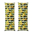 thumbnail image 1 of Disketp Orange and Lemon Print Body Pillow Cover - Super Soft 20x54 Body Pillow Case,Long Side Hidden Zipper, 1 of 8
