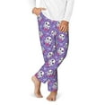 thumbnail image 1 of Disketp Owl And Flowers for Teenagers' Pajama Pants ,Lounge Pants Teen joggers Ideal for Home, School, or Sports-Small, 1 of 6