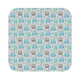 thumbnail image 1 of Disketp Owl Funny Coasters,4 Pcs Leather Coasters With Holder, Perfect Housewarming Hostess Gifts,Protect Furniture From Water Marks Scratch, 1 of 9