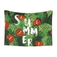 thumbnail image 1 of Disketp Palm Leaves And Tropical Flowers Dog Blanket/Bed Cover for Dogs and Cats,Puppy Essentials-Small, 1 of 8