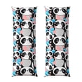 thumbnail image 1 of Disketp Panda Cute Pink Hearts Print Body Pillow Cover - Super Soft 20x54 Body Pillow Case,Long Side Hidden Zipper, 1 of 8