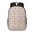 thumbnail image 1 of Disketp Paris School Backpack, Lightweight Basic Middle School Bookbags 17 Inch Casual Daypack for Student College, Travel or Outdoor, 1 of 6