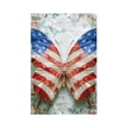 thumbnail image 1 of Disketp Patriotic Butterfly Floral Decorator Light Switch or Receptacle Outlet Wall Plate Decorator Wall Plate Child Safe Outlet Cover-Style V, 1 of 6