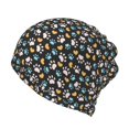 thumbnail image 1 of Disketp Paw Animal Slouchy Beanie Hip-Hop Soft Lightweight Running Beanie Adult Hats Chemo Cap for Men Women, 1 of 8