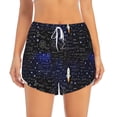 thumbnail image 1 of Disketp Physical Formulas Print Women's Shorts Workout Shorts for Athletic Gym Running Shorts with Phone Pockets Medium, 1 of 8