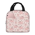 thumbnail image 1 of Disketp Pig Lunch Bag for Women Men, Leakproof Thermal Cooler Sack Food Handbags Case High Capacity forTravel Work School Picnic, 1 of 5