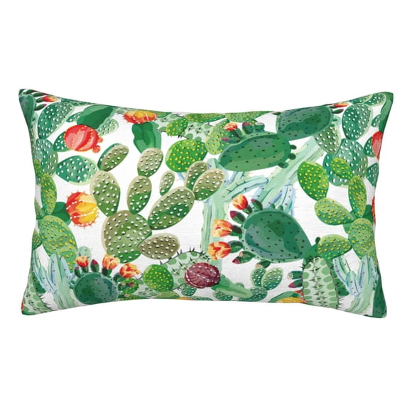 Disketp Pillow Covers Cactus 3 Pattern Throw Pillow Case Cushion Covers,Cushion For Bedroom,Couch,Home-14"X20"