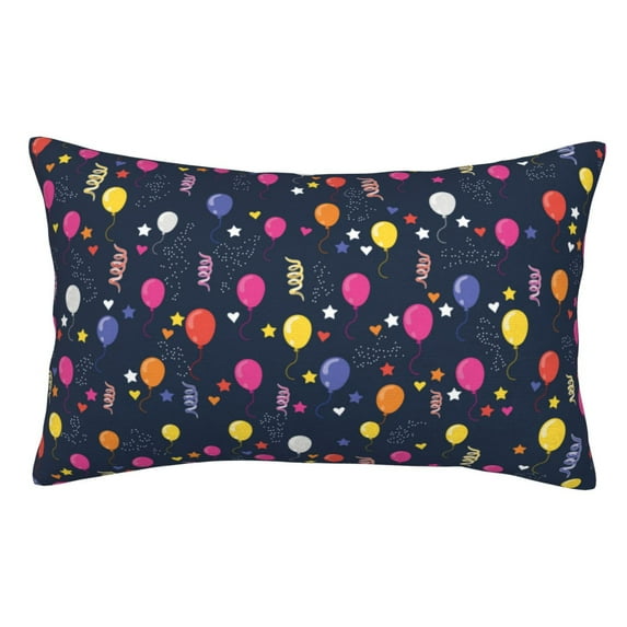 Disketp Pillow Covers Colored Balloons Pattern Throw Pillow Case Cushion Covers,Cushion For Bedroom,Couch,Home-14"X20"