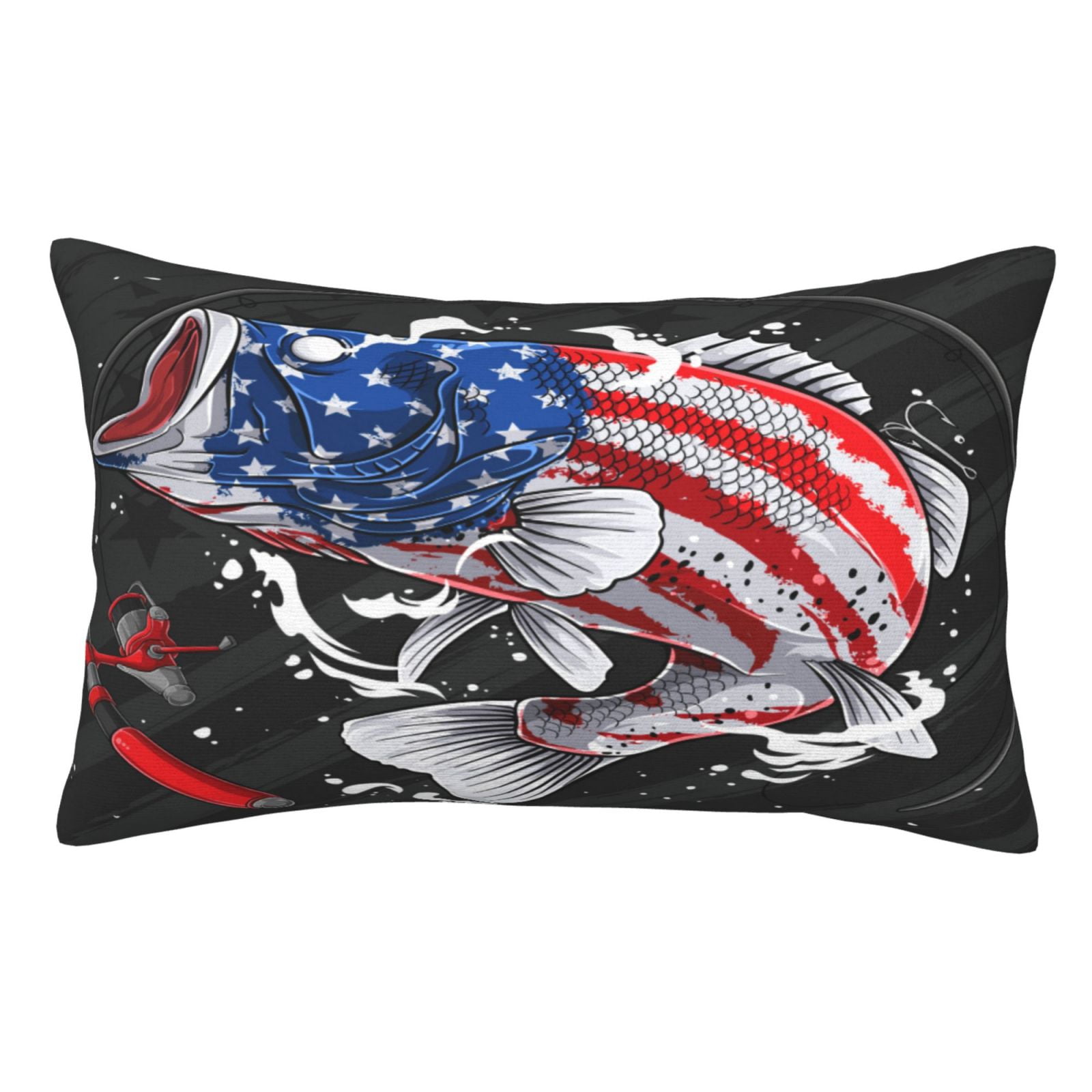Largemouth bass pillow hotsell