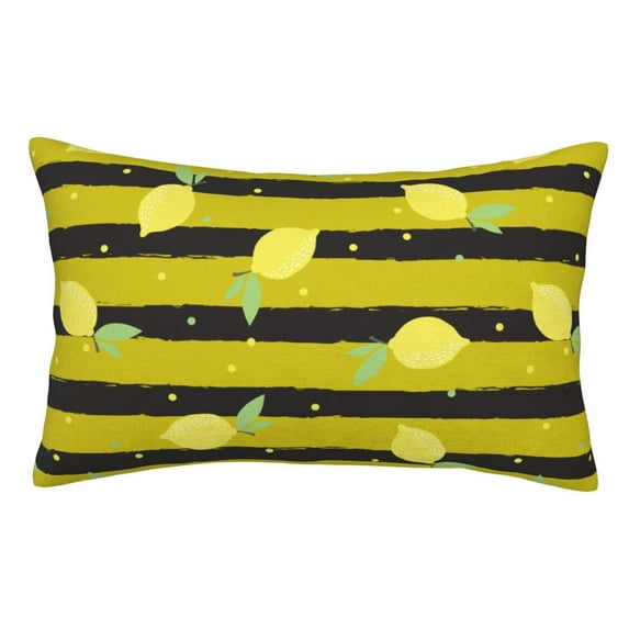 Disketp Pillow Covers Lemon Pattern Throw Pillow Case Cushion Covers,Cushion For Bedroom,Couch,Home-20"X30"