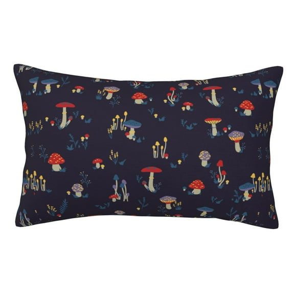 Disketp Pillow Covers Mushrooms3 Pattern Throw Pillow Case Cushion Covers,Cushion For Bedroom,Couch,Home-20"X30"