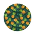 thumbnail image 1 of Disketp Pineapples With Palm Leaves Funny Coasters,6 Pcs Leather Coasters With Holder, Perfect Housewarming Hostess Gifts,Protect Furniture From Water Marks Scratch And Damage, 1 of 9