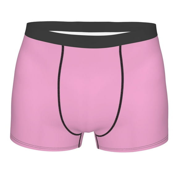 Disketp Pink Men'S Boxer Briefs,Soft And Breathable Cotton Underwear With Comfortflex Waistband