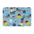 thumbnail image 1 of Disketp Pirate Marine Animals Mat For Front Door Outside - Doormat Outdoor Entrance - Welcome Mats Outdoor,Outside Entry And Outdoor Entrance 16''X24'', 1 of 9