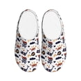 thumbnail image 1 of Disketp Pirate Theme Women's Men's Slippers Plush Slip-On House Slipper for Winter Indoor Soft Cushion Non-slip Fluffy Slides Slippers-37/38, 1 of 7