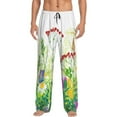 thumbnail image 1 of Disketp Plants And Insects Men'S Pajama Pants - Ultra Soft Fleece Sleep And Lounge Pants (Size: S-Xxl), 1 of 9