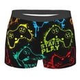 thumbnail image 1 of Disketp Play Game Start Men'S Boxer Briefs,Soft And Breathable Cotton Underwear With Comfortflex Waistband, 1 of 9