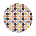 thumbnail image 1 of Disketp Polka Dot Small Mouse Pad 7.9x7.9 Inches,Washable Round Mousepad For Office Laptop Computer,Non-Slip Rubber Base Mouse Pads For Wireless Mouse, 1 of 8