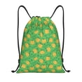 thumbnail image 1 of Disketp Pumpkin Leaves Drawstring Backpack Drawstring Gym Bags Draw String Bags for Sports, Gym, Travel, Swimming, Beach-Small, 1 of 6