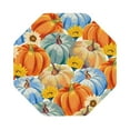 thumbnail image 1 of Disketp Pumpkins Sunflowers Funny Coasters,6 Pcs Leather Coasters With Holder, Perfect Housewarming Hostess Gifts,Protect Furniture From Water Marks Scratch And Damage, 1 of 9