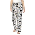 thumbnail image 1 of Disketp Puppy for Women's Pajama Pants - Ultra Soft Fleece Sleep and Lounge Pants (Size: S-3XL)-Small, 1 of 6