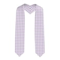 thumbnail image 1 of Disketp Purple Checkboard Graduation Stole Class of 2024 Customized Congratulations Sash ,Unisex, 72", 1 of 7