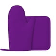 thumbnail image 1 of Disketp Purple Oven Mitts And Potholders Bbq Gloves-Oven Mitts And Pot Holders With Recycled Infill Silicone Non-Slip Cooking Gloves For Cooking Baking Grilling, 1 of 9