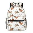 thumbnail image 1 of Disketp Rabbit And Squirrel Backpack for Men and Women - Lightweight Backpack Classical with Multi-pockets Casual Daypack for College Workplace Travel, 1 of 5