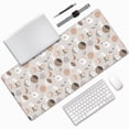 thumbnail image 1 of Disketp Rabbit In Space Gaming Mouse Mat Long Extended Mouse Pad Desk Mat Non-Slip Rubber Mice Pads Stitched Edges(315.5 x 16 x 0.12 Inches), 1 of 8