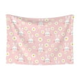 thumbnail image 1 of Disketp Rabbit Sunflower Dog Blanket/Bed Cover for Dogs and Cats,Puppy Essentials-Large, 1 of 8