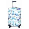 thumbnail image 1 of Disketp Rabbit2 Elastic Travel Luggage Cover Travel Suitcase Protective Cover For Trunk Case Apply To 18''-32'' Suitcase Cover-X-Large, 1 of 7