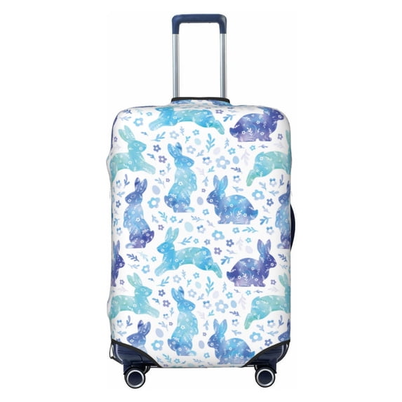 Disketp Rabbit2 Elastic Travel Luggage Cover Travel Suitcase Protective Cover For Trunk Case Apply To 18''-32'' Suitcase Cover-X-Large