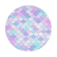 thumbnail image 1 of Disketp Rainbow Scales Small Mouse Pad 7.9x7.9 Inches,Washable Round Mousepad For Office Laptop Computer,Non-Slip Rubber Base Mouse Pads For Wireless Mouse, 1 of 8