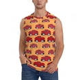 thumbnail image 1 of Disketp Red Cars Sleeveless Tshirts For Men, Muscle Shirts For Men Dry Fit Tank Top-Xx-Large, 1 of 8
