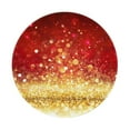 thumbnail image 1 of Disketp Red Gold Glitter Small Mouse Pad 7.9x7.9 Inches,Washable Round Mousepad For Office Laptop Computer,Non-Slip Rubber Base Mouse Pads For Wireless Mouse, 1 of 9