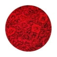 thumbnail image 1 of Disketp Red Rose Small Mouse Pad 7.9x7.9 Inches,Washable Round Mousepad For Office Laptop Computer,Non-Slip Rubber Base Mouse Pads For Wireless Mouse, 1 of 9